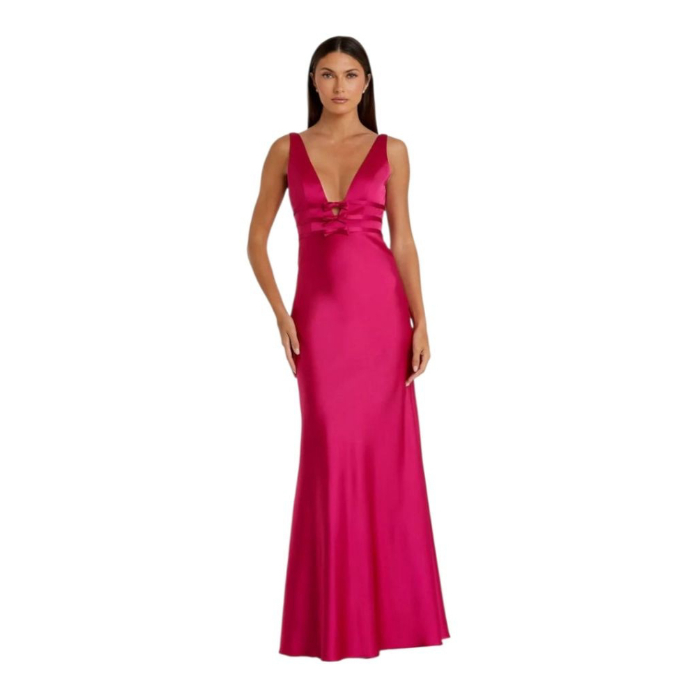 Mac Duggal Pink Sleeveless Gown Size 12 - Picture 2 of 12